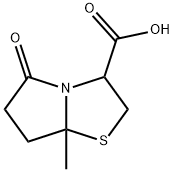 Pyrrolo[2,1-b]thiazole-3-carboxylicacid, hexahydro-7a-methyl-5-oxo- Structure