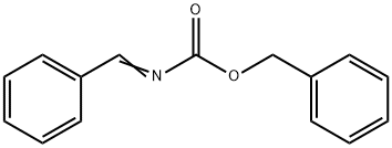 Carbamic acid, N-(phenylmethylene)-, phenylmethyl ester 结构式