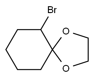 6-BroMo-1,4-dioxaspiro[4.5]decane Structure