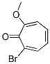 2-Methoxy-7-bromo-2,4,6-cycloheptatriene-1-one Structure
