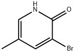 3-BROMO-2-HYDROXY-5-METHYLPYRIDINE Struktur