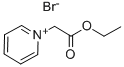 1-(2-乙氧基-2-氧乙基)溴化吡啶, 17282-40-5, 结构式