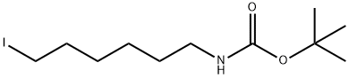 TERT-BUTYL 6-IODOHEXYLCARBAMATE Struktur