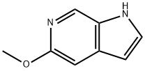5-甲基-6-氮杂吲哚 结构式