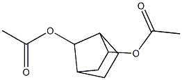 ジアセトキシノルボルナン (MAINLY 2-EXO-7-ANTI-DIACETOXYNORBORNANE) 化学構造式