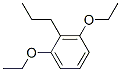 Benzene, 1,3-diethoxy-2-propyl- (9CI) Struktur