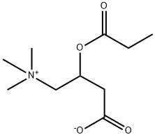 (+/-)-PROPIONYLCARNITINE CHLORIDE Struktur