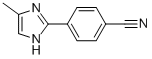 4-(4-METHYL-1H-IMIDAZOL-2-YL)-BENZONITRILE Structure