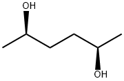 (2R,5R)-2,5-ヘキサンジオール 化学構造式