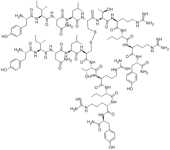 ((CYS31,NVA34)-NEUROPEPTIDE Y (27-36))2, 172997-92-1, 结构式