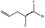 1-BROMO-1,2-DIFLUORO-1,4-PENTADIENE Structure