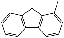 1-メチル-9H-フルオレン 化学構造式