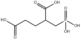 2-(PHOSPHONOMETHYL)PENTANEDIOIC ACID, 173039-10-6, 结构式