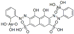 ARSENAZO III 化学構造式