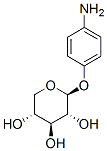 4-氨基苯基Β-D-吡喃木糖, 17306-95-5, 结构式