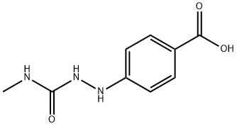 Benzoic acid, 4-[2-[(methylamino)carbonyl]hydrazino]- (9CI) Structure