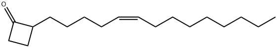 2-(5-TETRADECENYL)CYCLOBUTANONE, 173074-85-6, 结构式