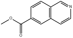 イソキノリン-6-カルボン酸メチル 化学構造式