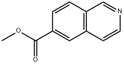 METHYL ISOQUINOLINE-6-CARBOXYLATE Structure