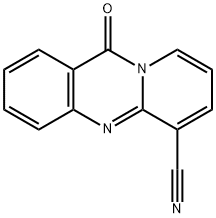 11-Oxo-11H-pyrido[2,1-b]quinazoline-6-carbonitrile Structure