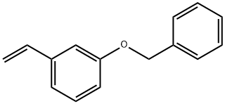 1-Ethenyl-3-phenylmethoxybenzene 结构式