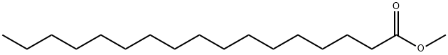 ヘプタデカン酸メチル 化学構造式