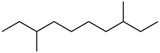 DECANE,3,8-DIMETHYL- Structure