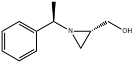 [1-(1'(R)-ALPHA-METHYLBENZYL)-AZIRIDINE-2(S)-YL]-METHANOL Struktur