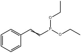 シンナミルホスホン酸ジエチル 化学構造式