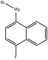 4-FLUORO-1-NAPHTHYLMAGNESIUM BROMIDE 结构式