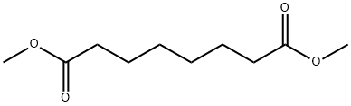 Dimethyl suberate Struktur