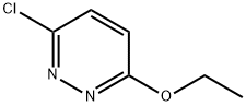 3-クロロ-6-エトキシピリダジン 化学構造式