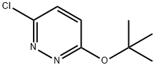 3-(TERT-ブトキシ)-6-クロロピリダジン 化学構造式