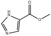 Methyl 4-imidazolecarboxylate Structure