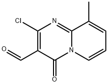 2-chloro-9-methyl-4-oxo-4H-pyrido[1,2-a]pyrimidine-3-carbaldehyde(SALTDATA: FREE) Structure