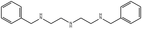 N-苄基-N-(2-苄基氨基-乙基)-1,2-乙二胺,17327-80-9,结构式