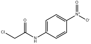 4'-ニトロ-2-クロロアセトアニリド 化学構造式