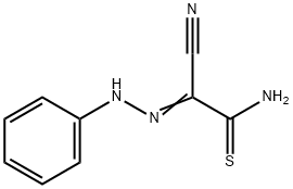 2-cyano-2-(phenylhydrazono)ethanethioamide Structure