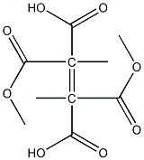 tetramethyl ethylenetetracarboxylate  Structure