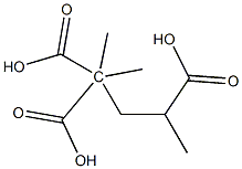 trimethyl propane-1,2,3-tricarboxylate Structure