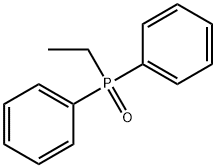DIPHENYLETHYLPHOSPHINE OXIDE Structure