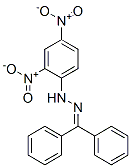 Benzophenone 2,4-dinitrophenyl hydrazone Struktur