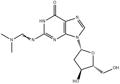 N2-二甲基甲脒-2'-脱氧鸟苷,17331-13-4,结构式