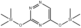 2 4-BIS(TRIMETHYLSILYL)-6-AZAURACIL Struktur