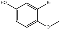 3-ブロモ-4-メトキシフェノール 化学構造式