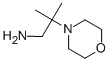 2-METHYL-2-MORPHOLIN-4-YL-PROPYLAMINE Struktur