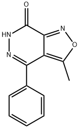 3-METHYL-4-PHENYLISOXAZOLO[3,4-D]PYRIDAZIN-7(6H)-ONE Structure