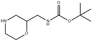 2-N-BOC-AMINOMETHYLMORPHOLINE
 Structure