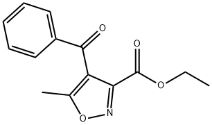 4-Benzoyl-5-methyl-3-isoxazolecarboxylic acid ethyl ester