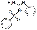 1-(benzenesulfonyl)benzoimidazol-2-amine Struktur